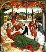 POLACK, Jan The Death of St Corbinian Spain oil painting artist